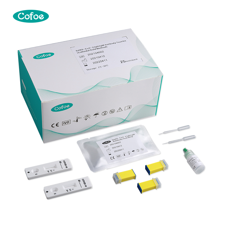Hospital Disposable Novel Coronavirus IgG/IgM Antibody Test Kit with CE Approved