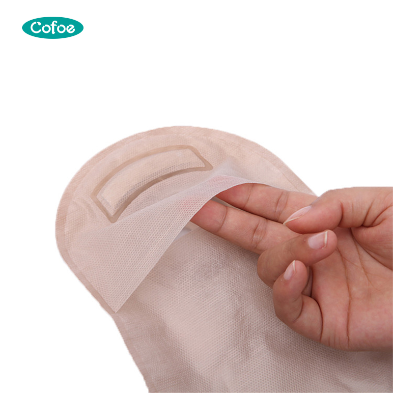 Two Pieces Comsumables Disposable Ostomy Bag