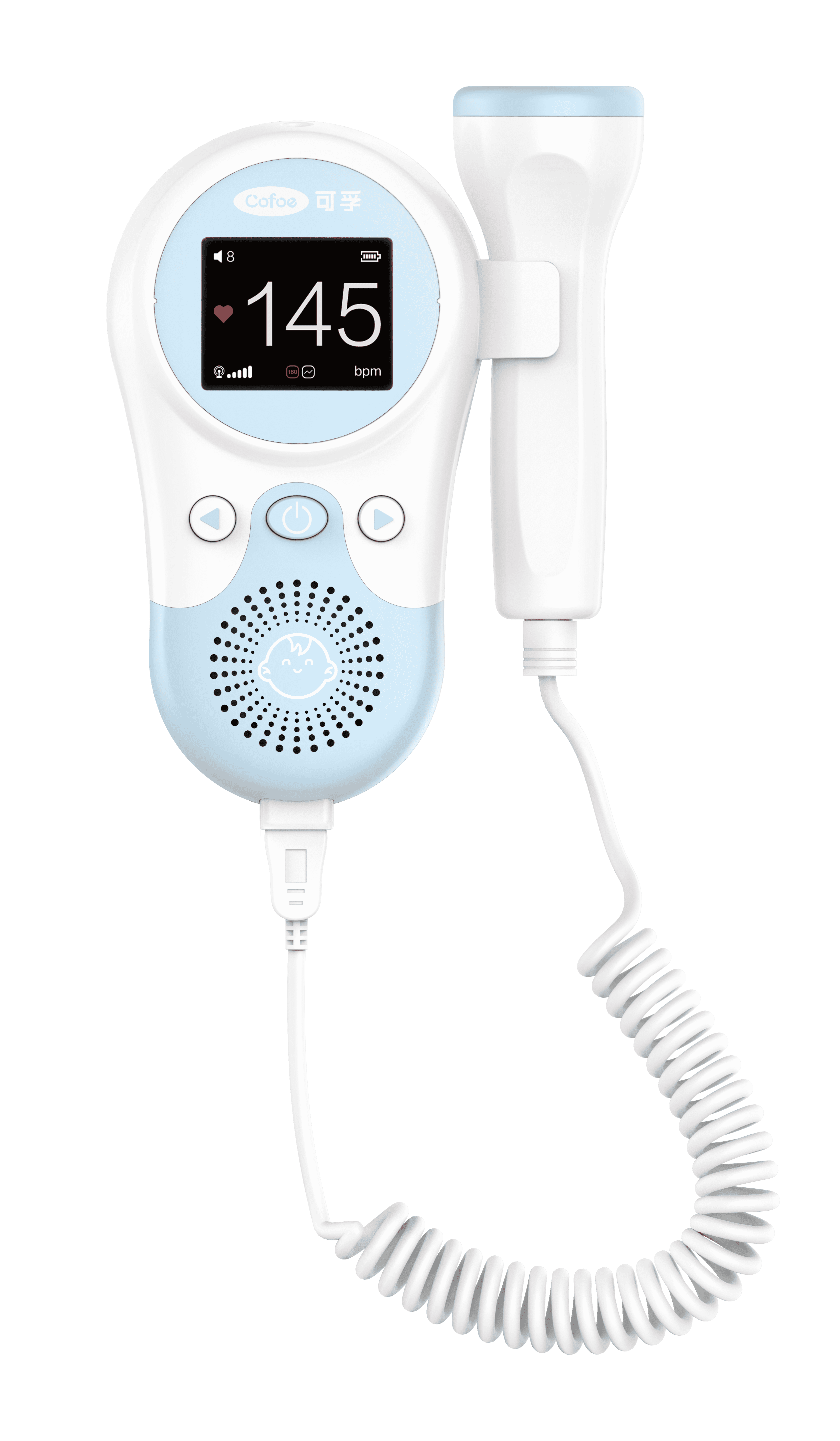 HB-1004s Handheld Doppler Fetal Ultrasound Portable Fetal Fetal Monitor