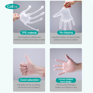 Xl Waterproof Household TPE Gloves