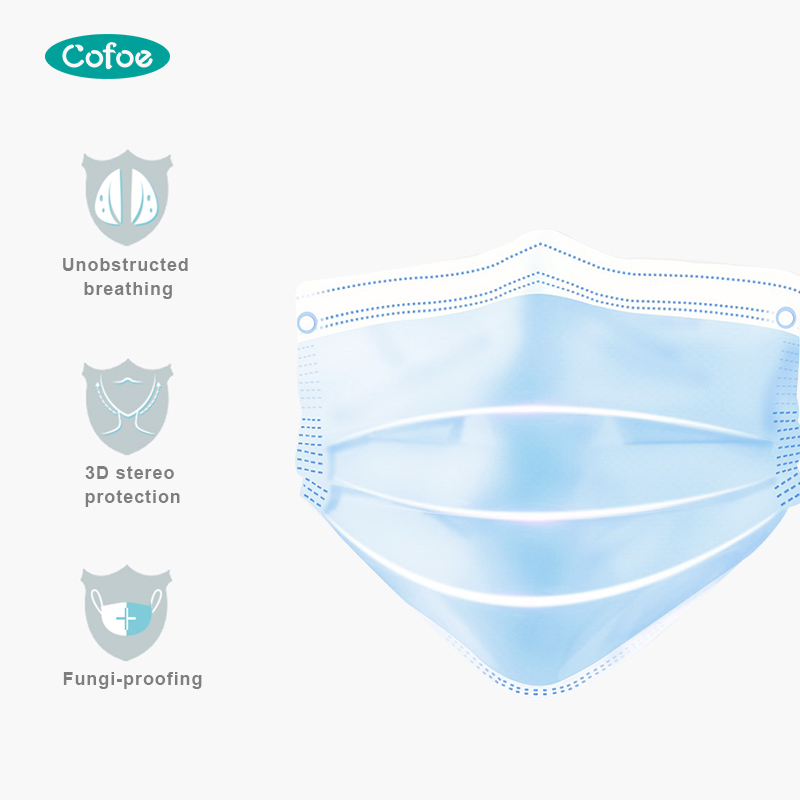 Disposable Medical Grade Child Face Mask With Vent