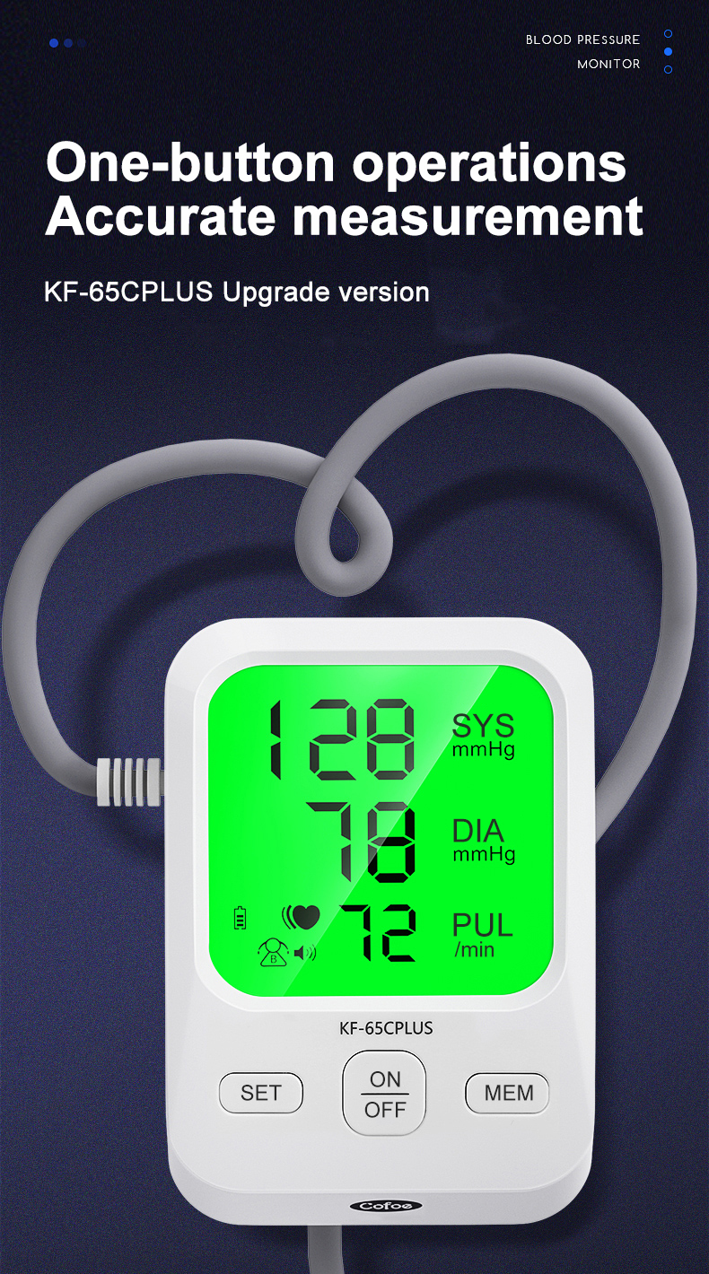 KF-75B Automatic Blood Pressure Monitor For Children from China  manufacturer - Cofoe